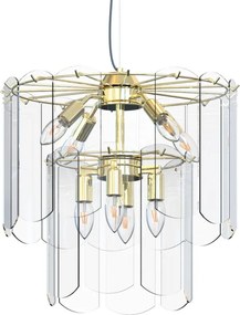 Zuma Line NIRA MD3523-8M-EGN Asztali lámpa 8x40W/E14 IP20