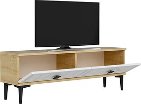 Yuka 120 - Sapphire Oak, White