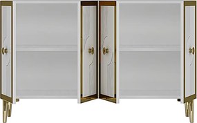 Pega 120 - White, Gold