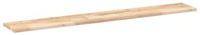 kezeletlen tömör akácfa függőpolc 140 x 20 x 2 cm