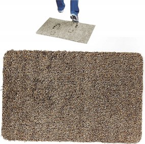 Mágikus Lábtörlő Cipőszőnyeg Magic Step Matt Barna Szín