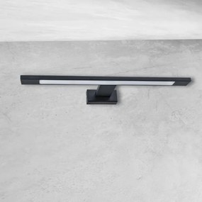 LED fürdőszobai fali lámpatest SHINE LED/7W/230V 40 cm IP44 fekete