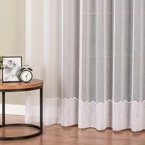 Függöny Markizeta hímzett mintával, nappaliba, étkezőbe kész 300x250