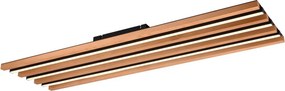 TRIO 648911332 FONTANA Japandi Mennyezeti Lámpa Fekete LED IP20