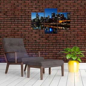 Éjszaka Melbourne-ben (90x60 cm)