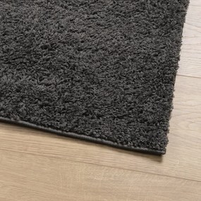 PAMPLONA antracit magas szálú bolyhos modern szőnyeg 200x280 cm