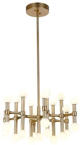 ITALUX MX16009008-25A-B GIOVANNA Glamour Függesztett Lámpa Antik Bronz LED IP20