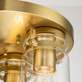 Kichler Brinley KL-BRINLEY-F-BB Süllyesztett mennyezeti lámpa 3x60W/E27