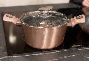 Berlinger Haus 14+2 részes edénykészlet Metallic Line Rose Gold Edition