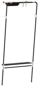 Fekete fém előszoba bútor Lean On Me – UMAGE