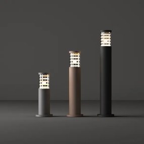 Ideal Lux - Kültéri lámpa TRONCO 1xE27/42W/230V 60 cm IP65 szürke