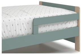 Zöld-natúr színű bővíthető gyerekágy 90x140/190 cm Willi – Marckeric