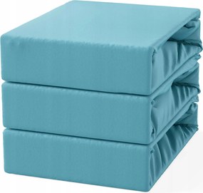 Gumis lepedő 90x200 Frottír Tengeri Világos