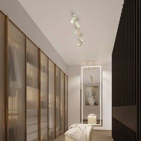 Krémszínű spotlámpa 6,5x81 cm Gleam – Sollux