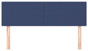 2 db kék szövet fejtámla 72 x 5 x 78/88 cm