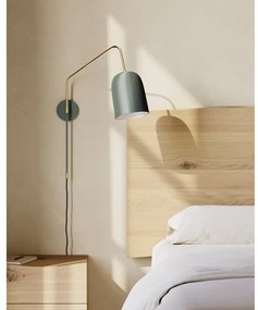 Zöld fali lámpa ø 15 cm Audrie – Kave Home