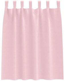 Függönyök 2 pcs Baba rózsaszín 140x140cm Poliészter