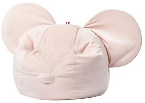 Világos rózsaszín gyerek babzsák Ears – The Brooklyn Kids