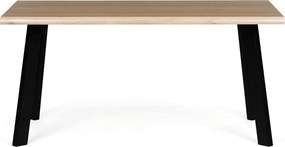 Jídelní stůl 160x90cm, mdf, divoký dub, HT-F4516 OAK