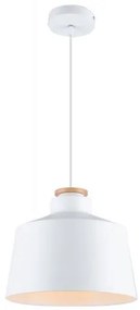 Lámpa Mennyezeti lámpatest MARGUS,3086, AC220-240V,50/60Hz,1*E27,IP20,átmérő 30cm,egyes,fehér