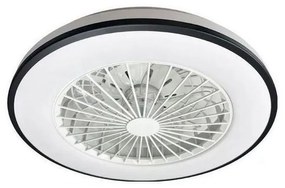 LED Mennyezeti lámpa ventilátorral OPAL LED/48W/230V + távirányítás