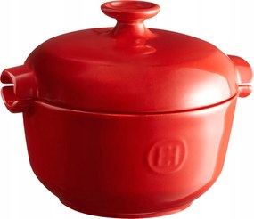 Emile Henry Kitchen Kerámia Rizsfőző Edény Piros