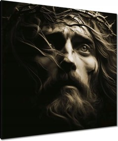 Vászonkép 90x90 Jézus a töviskoronában