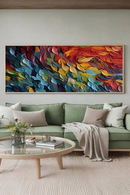 Artsmdfyty28-50120 keretezett MDF falikép, 50 x 120 cm