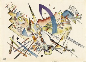 Kandinsky Poszter szoba 59,4x42cm kép művészet absztrakt modernizmus #564