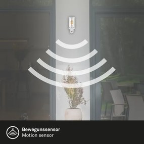 Briloner 3628-016 kültéri fali lámpa 1xE27/12W/230V IP44 fehér