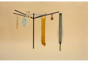 Antracitszürke kerti ruhaszárító 50 m Topspinner – Brabantia