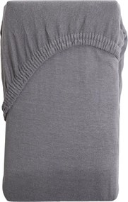 Claire jersey lepedő szürke 180x200 cm Homla