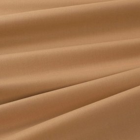 Goldea szögletes terítő 100% pamutvászon - barna 120 x 180 cm