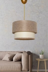 Opviq függőlámpa, bézs-krém