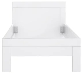 SNOWIE fehér egyszemélyes ágy 90x200 cm