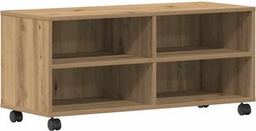 vidaXL TV szekrény Barna 90 x 35 x 40.5 cm Faanyag