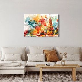 Kép - Akvarell illusztráció (90x60 cm)