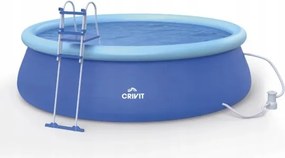 Crivit Easy Set Quick-up-Pool Kerti Feszítőmedence Kerek 457 x 122 cm