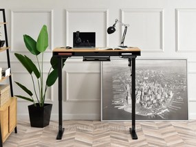 PC asztal Osto 120 (fekete tölgy + fekete). Akció -15%. 1109815