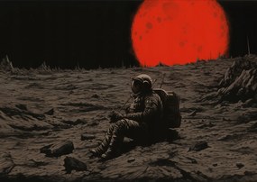 Poszter 29,7x21cm Magány az űrben