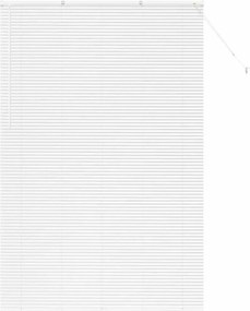 vidaXL Zsalugáter Redőnyök Fehér 220 x 140 cm Alumínium