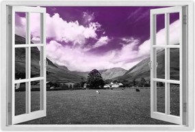 Poszterek 120x80 Lila égbolt