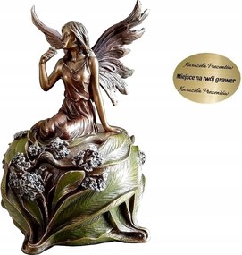 Ékszerdoboz Gyönyörű Nő Szárnyas Tündér Ajándék Lány Születésnap