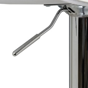 Fehér kárpitozott állítható magasságú bárszék szett 2 db-os (ülésmagasság 73 cm) – Casa Selección