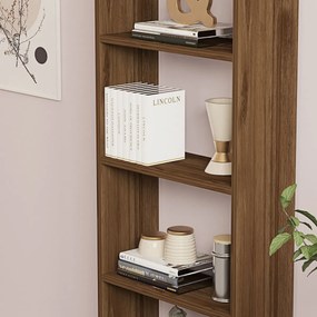 New Walnut könyvespolc