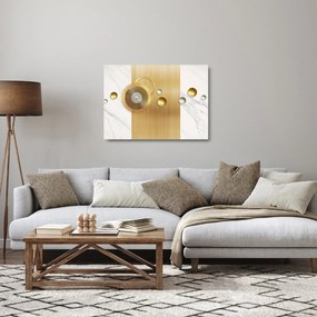 Kép - Gyöngyök márványon (üvegen) (70x50 cm)