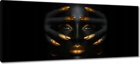 Festmények 100x40 Arany tekintet