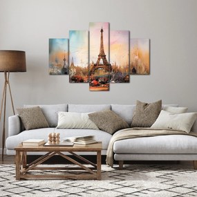 Kép - Az Eiffel-torony festménye (150x105 cm)