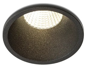 RENDL R13668 OWEN LED mennyezeti lámpa, fürdőszoba LED IP54 fekete