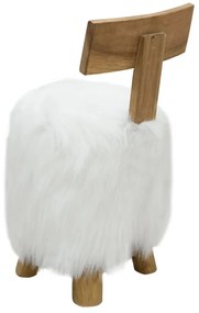 fehér tömör tíkfa ülőke